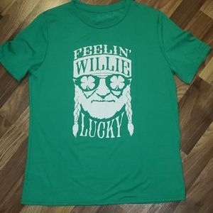 St. Patick's Day  Feelin' Willie Lucky T-Shirt